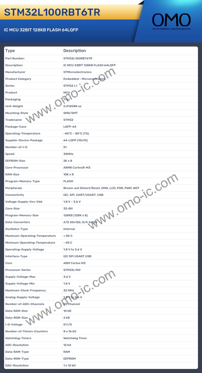 STM32L100RBT6TR