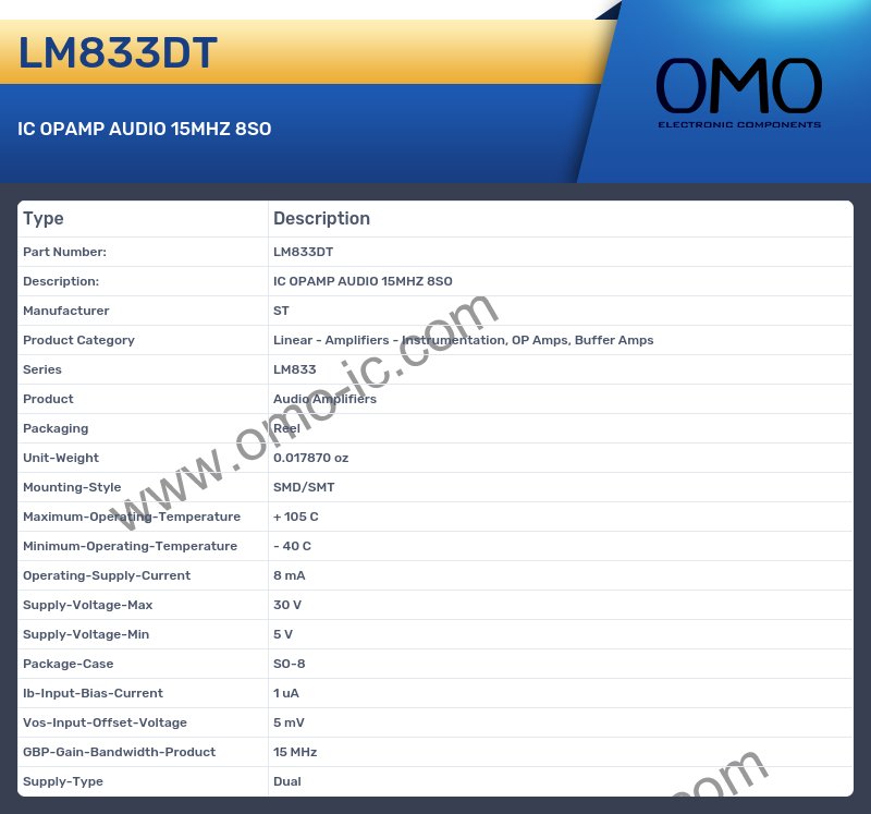 LM833DT
