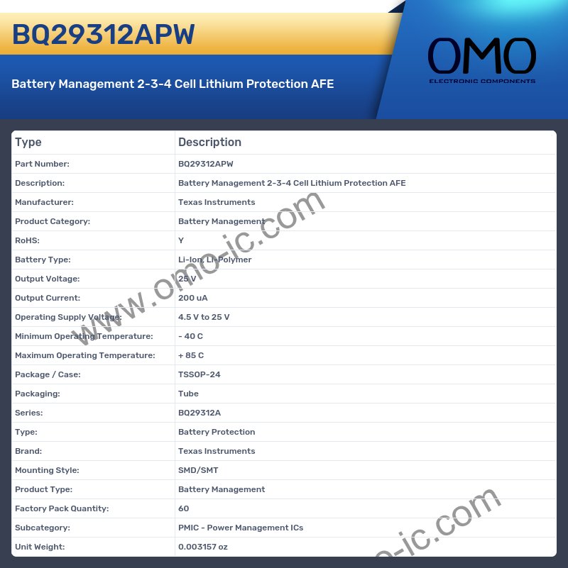 BQ29312APW