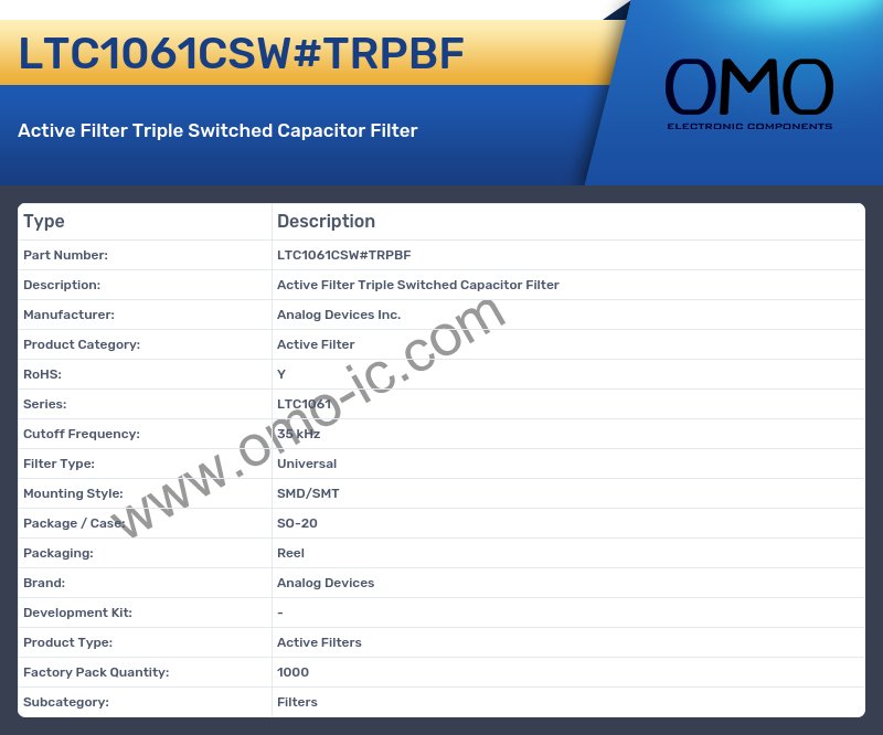 LTC1061CSW#TRPBF