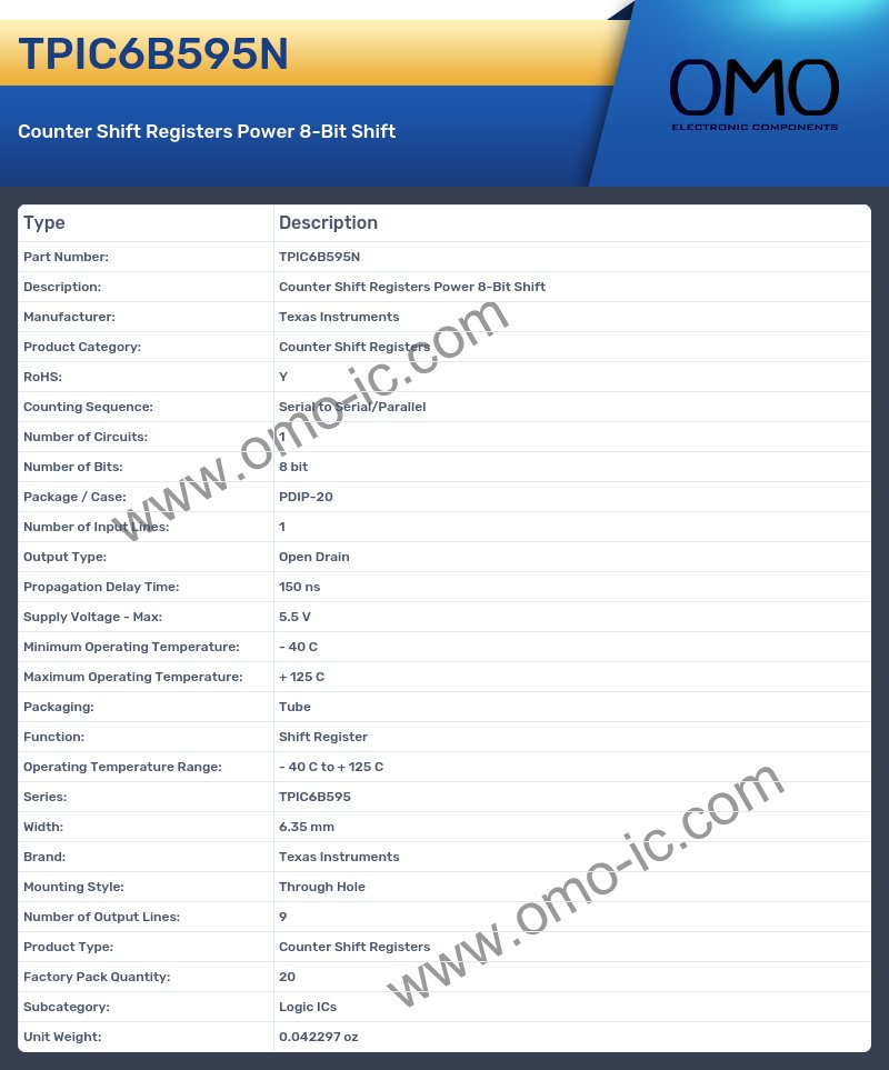 TPIC6B595N