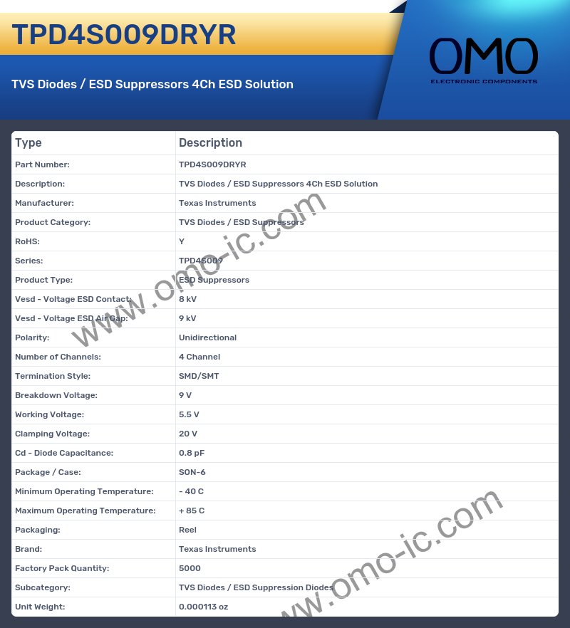 TPD4S009DRYR