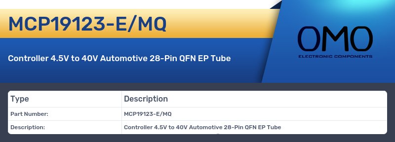 MCP19123-E/MQ