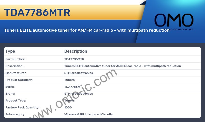 TDA7786MTR
