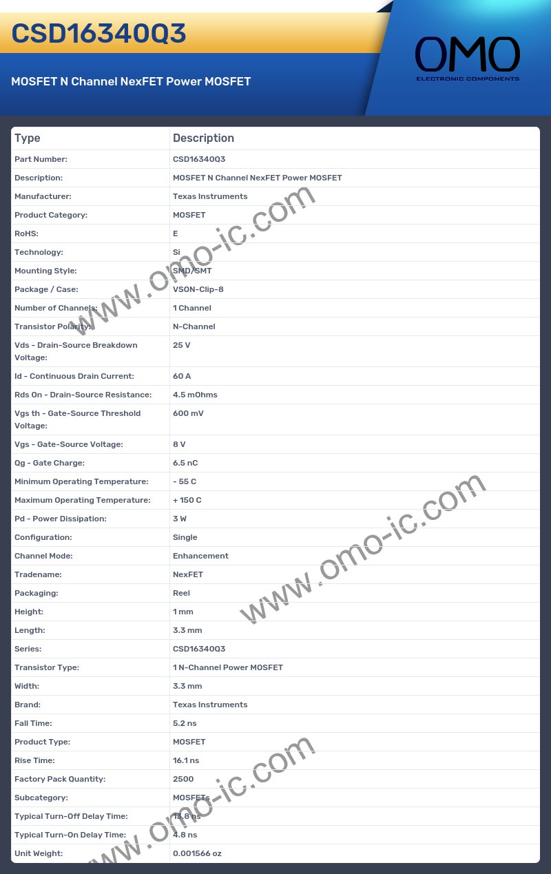 CSD16340Q3