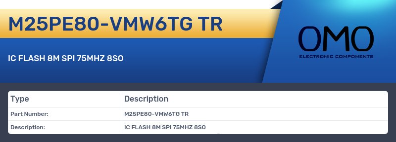 M25PE80-VMW6TG TR