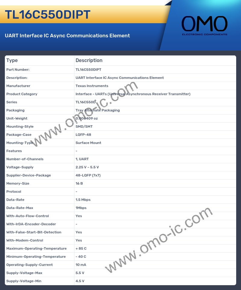 TL16C550DIPT