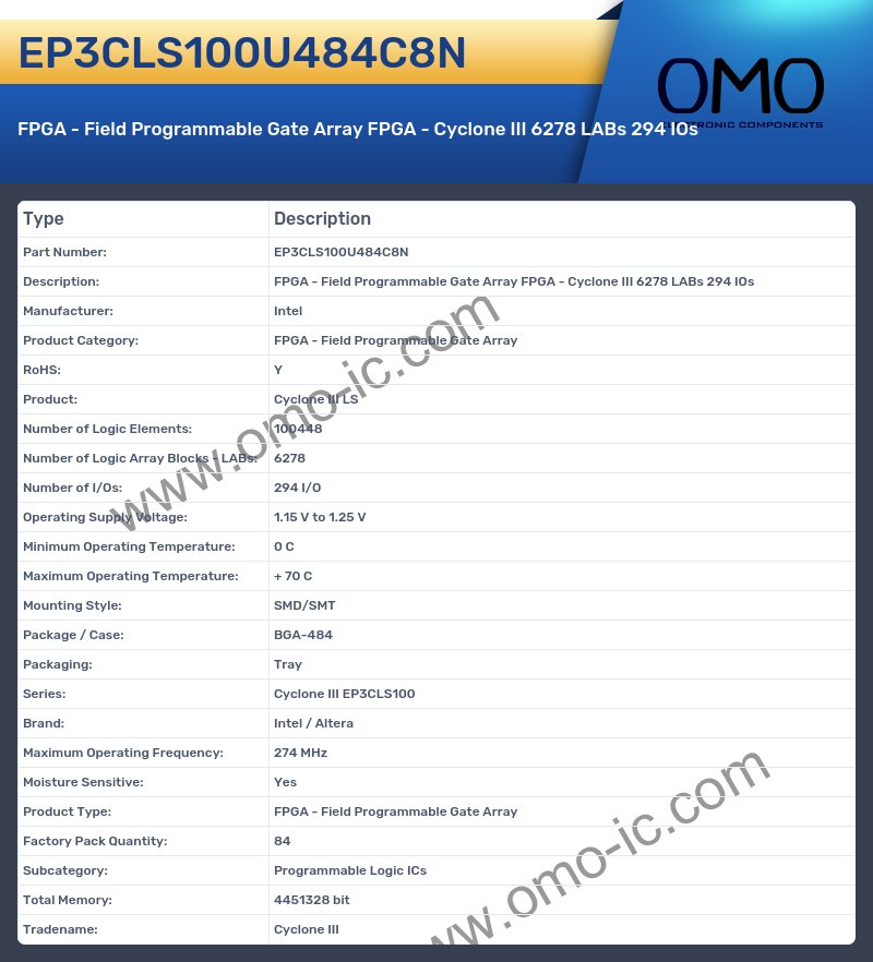 EP3CLS100U484C8N