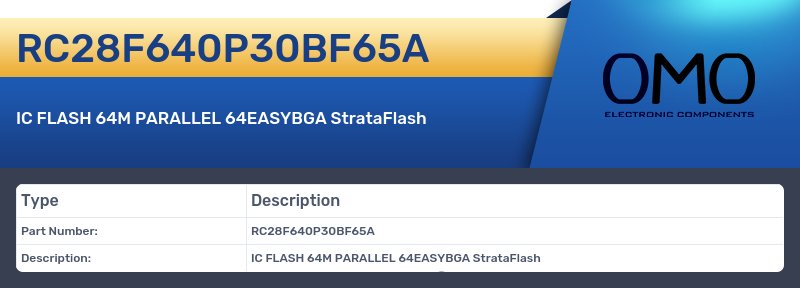 RC28F640P30BF65A