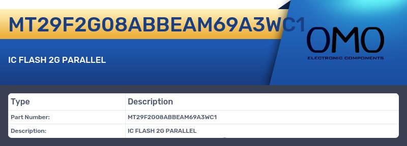 MT29F2G08ABBEAM69A3WC1