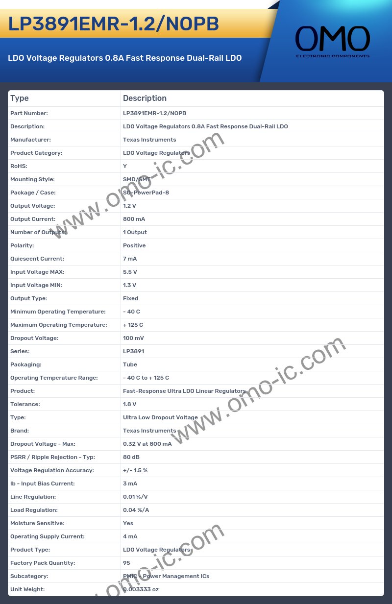 LP3891EMR-1.2/NOPB