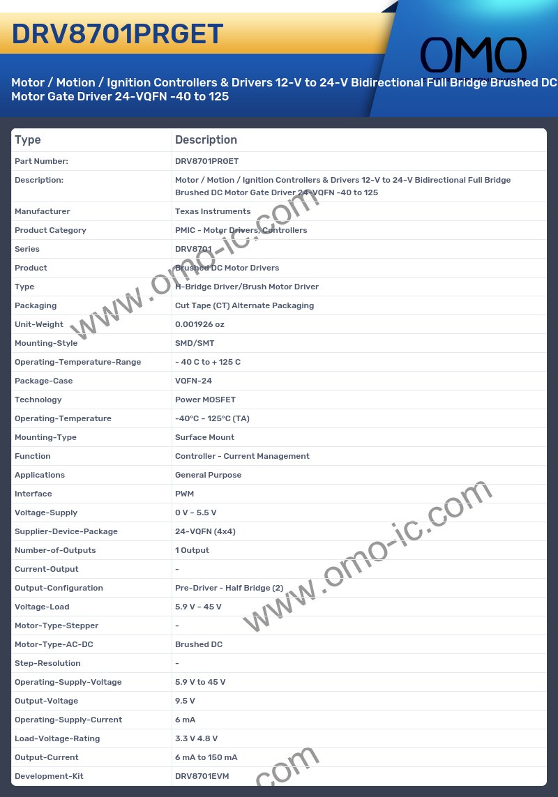 DRV8701PRGET