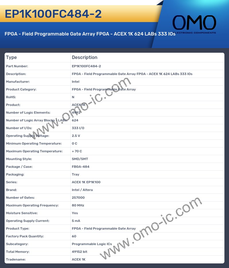 EP1K100FC484-2
