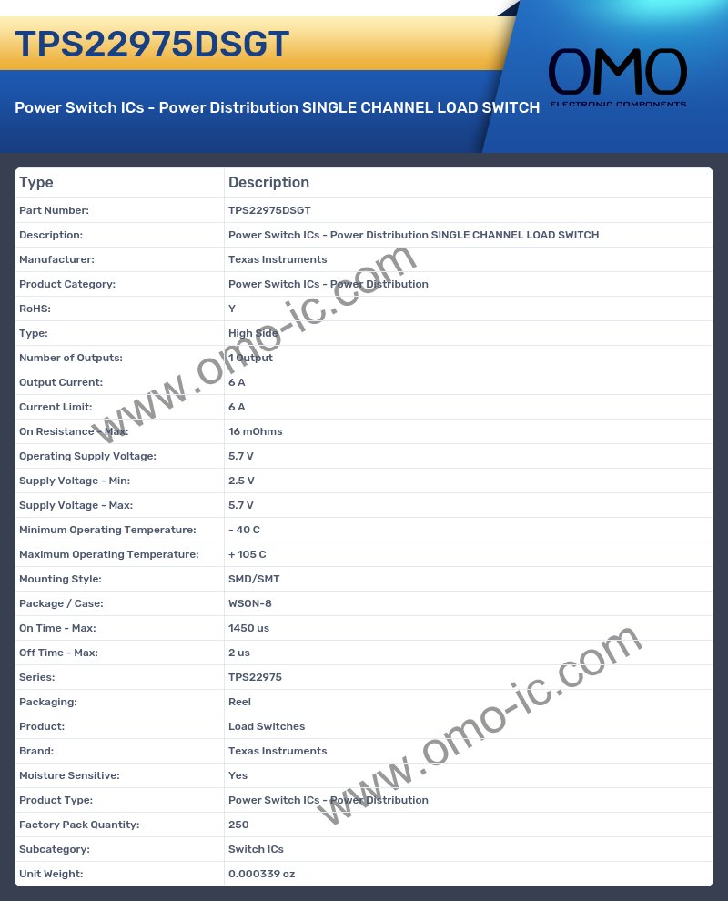 TPS22975DSGT