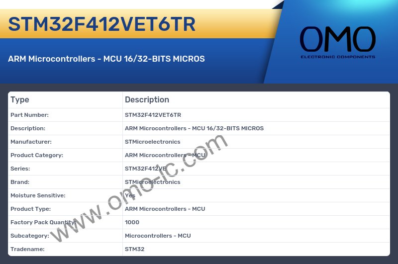 STM32F412VET6TR