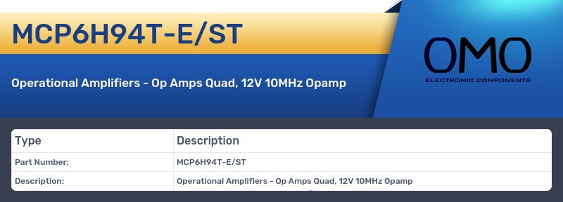 MCP6H94T-E/ST