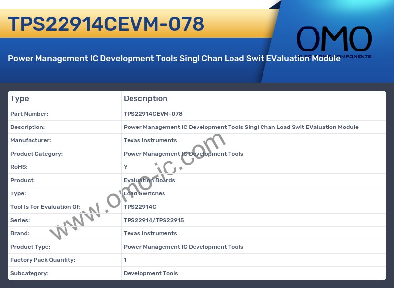 TPS22914CEVM-078
