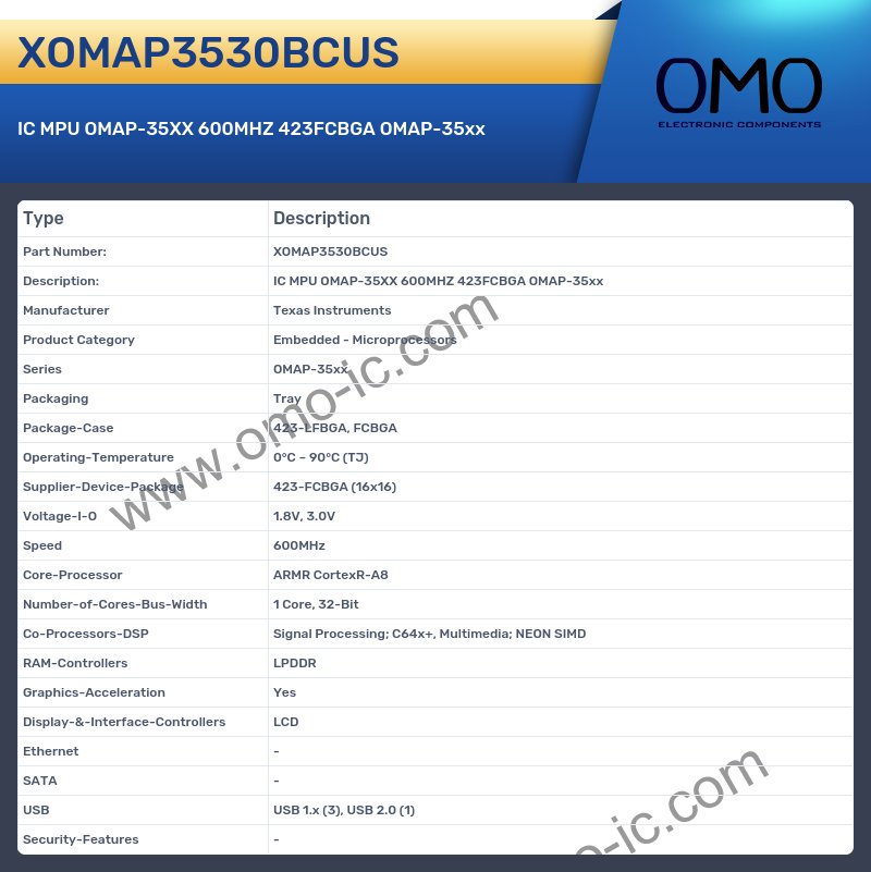 XOMAP3530BCUS