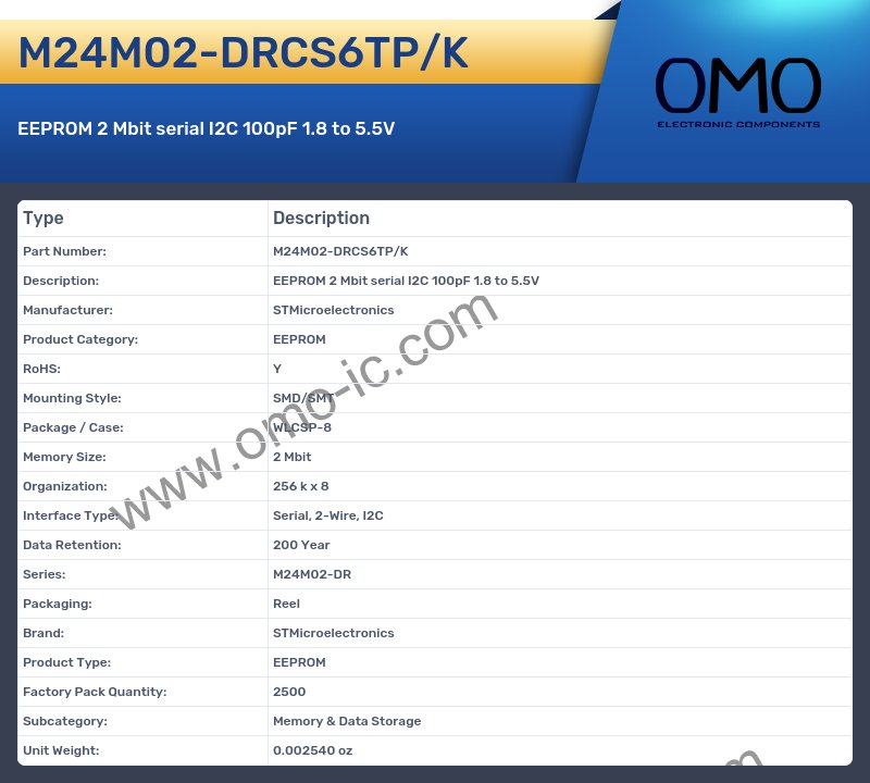 M24M02-DRCS6TP/K