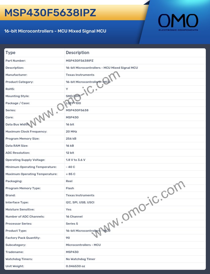 MSP430F5638IPZ