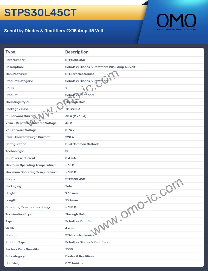 STPS30L45CT