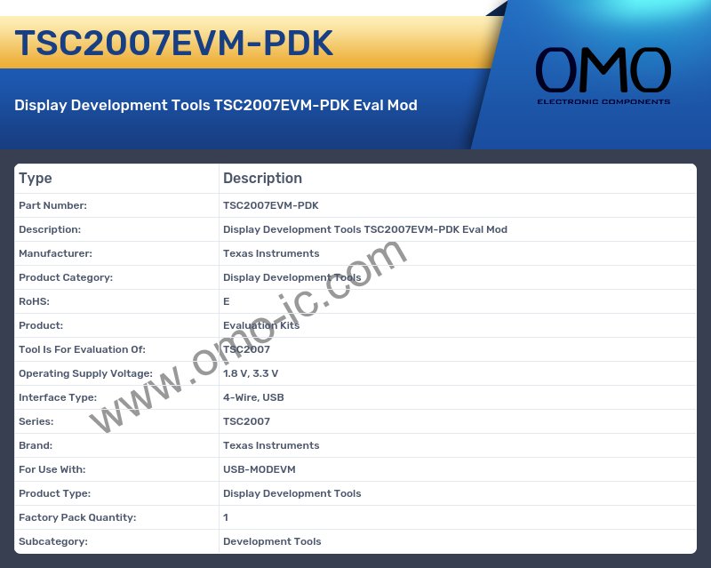 TSC2007EVM-PDK
