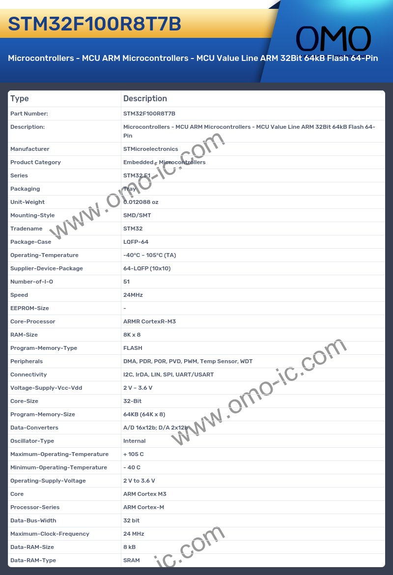 STM32F100R8T7B