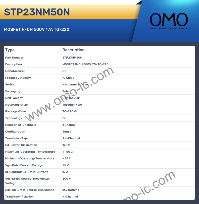 STP23NM50N