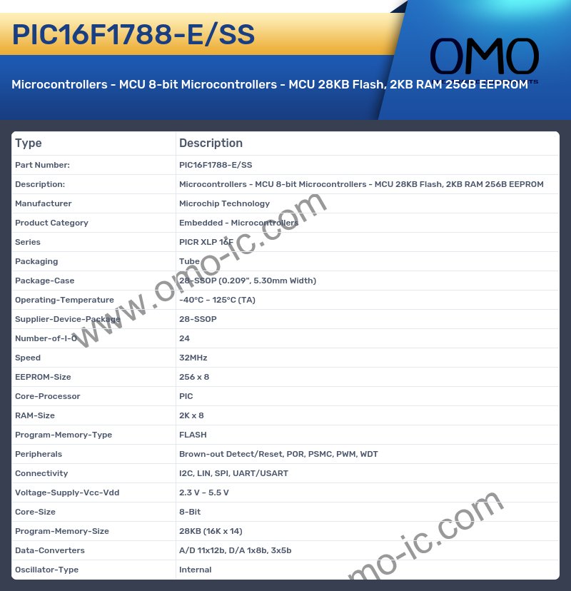 PIC16F1788-E/SS