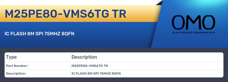 M25PE80-VMS6TG TR