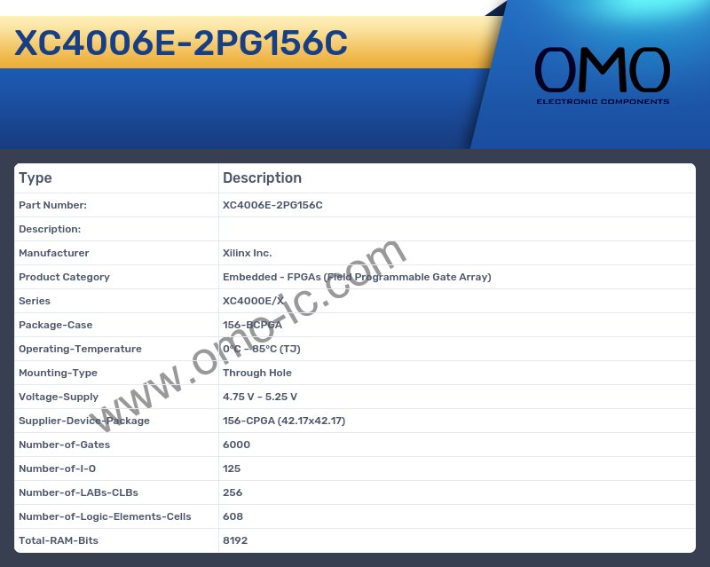 XC4006E-2PG156C