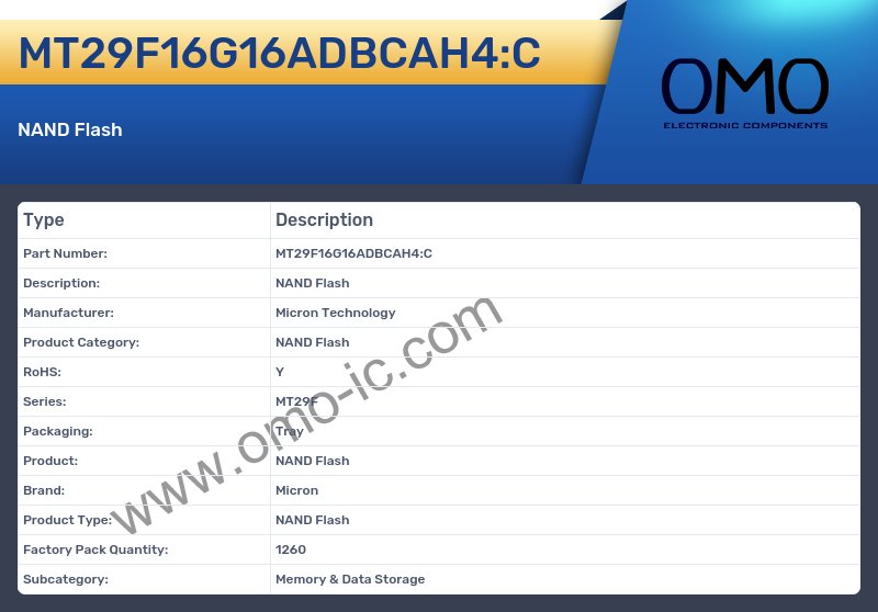 MT29F16G16ADBCAH4:C