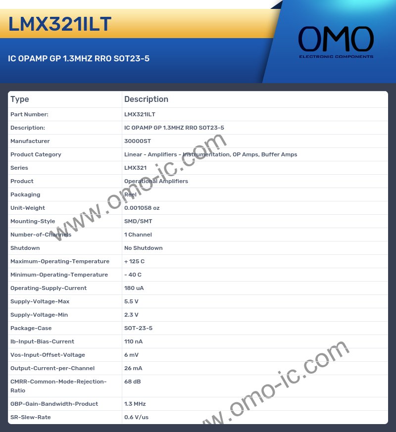 LMX321ILT