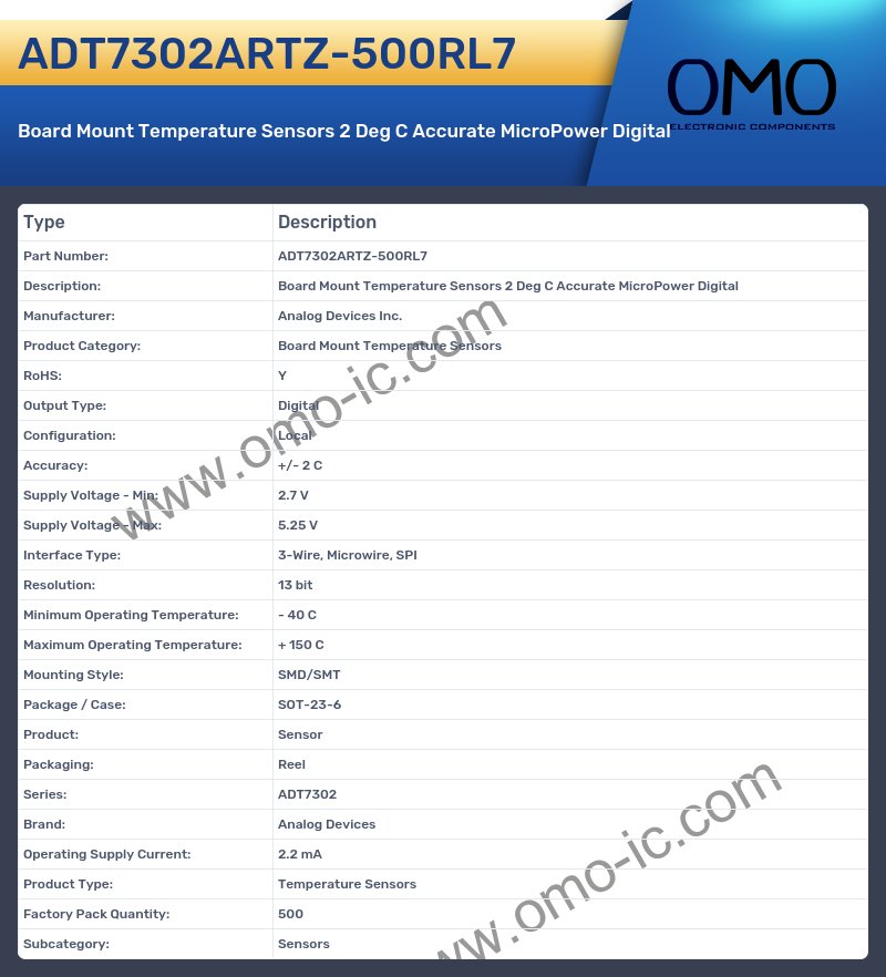 ADT7302ARTZ-500RL7