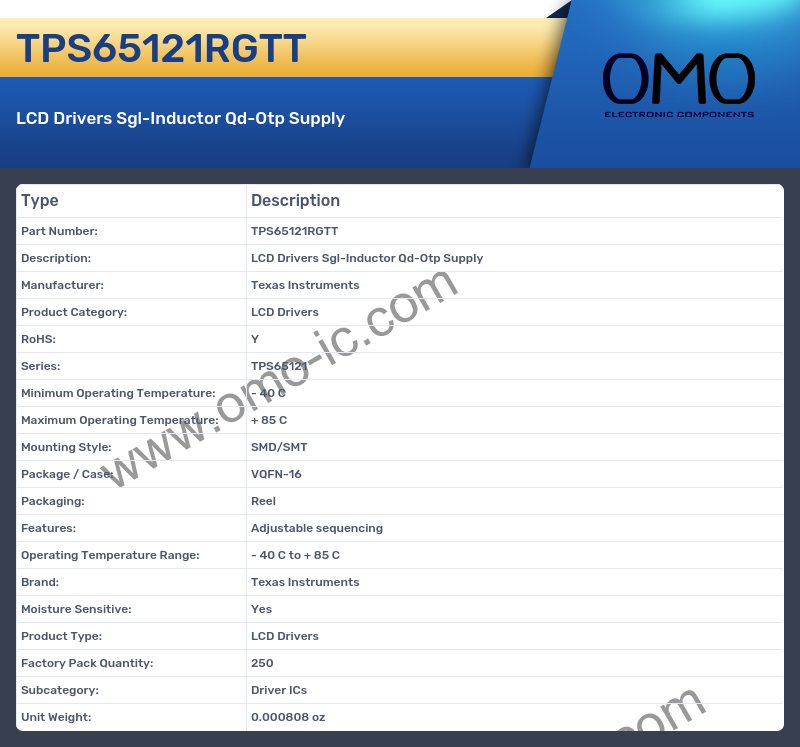 TPS65121RGTT