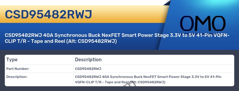 CSD95482RWJ
