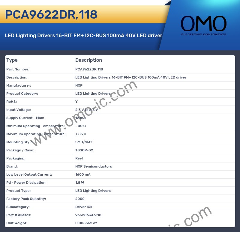 PCA9622DR,118