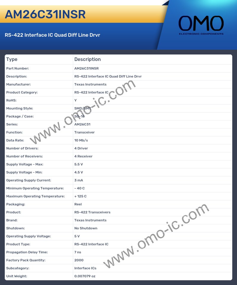 AM26C31INSR