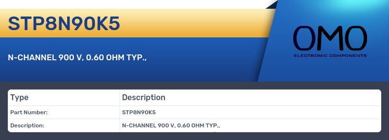 STP8N90K5