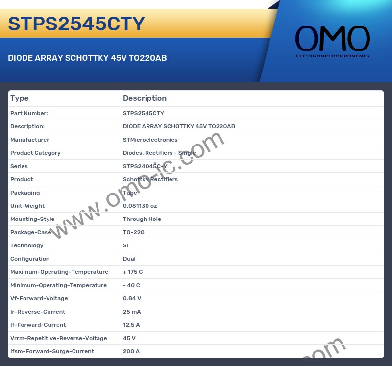 STPS2545CTY