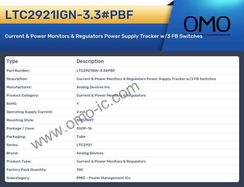 LTC2921IGN-3.3#PBF