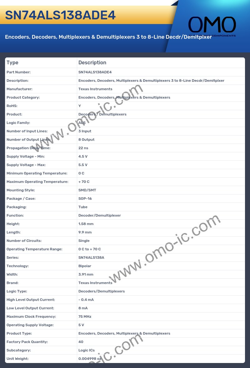 SN74ALS138ADE4