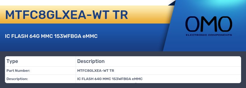 MTFC8GLXEA-WT TR