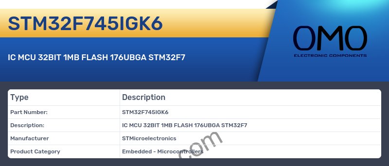 STM32F745IGK6