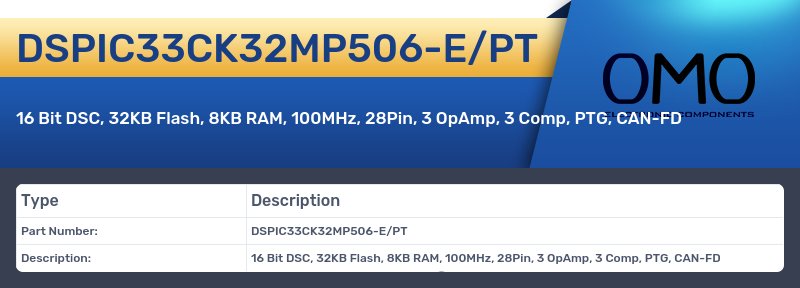 DSPIC33CK32MP506-E/PT