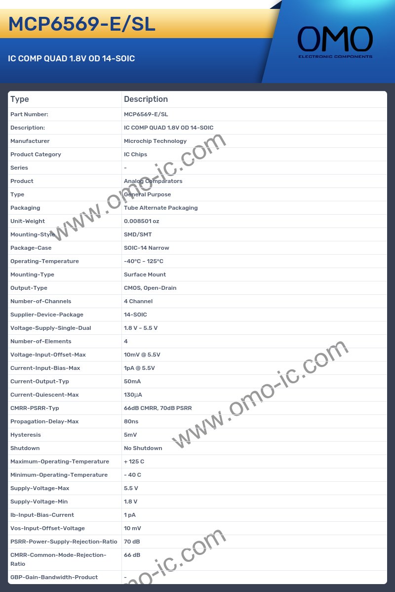 MCP6569-E/SL