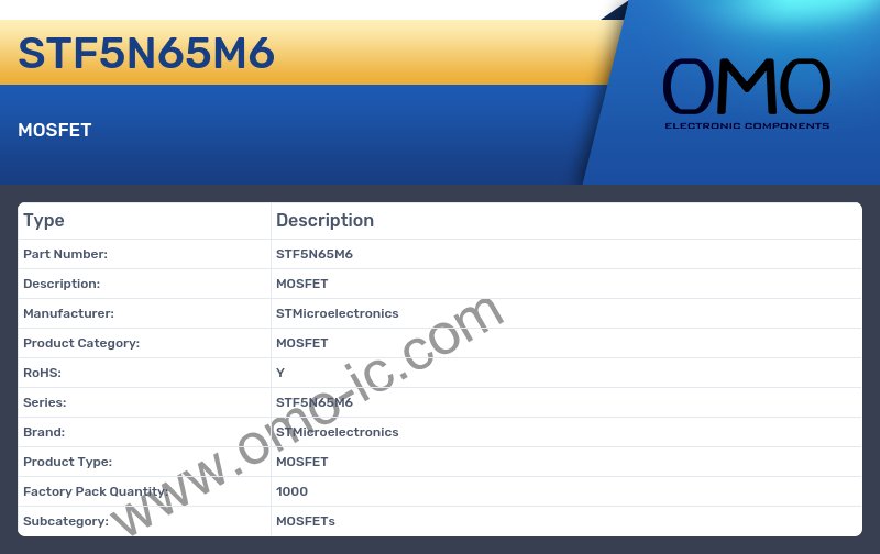 STF5N65M6