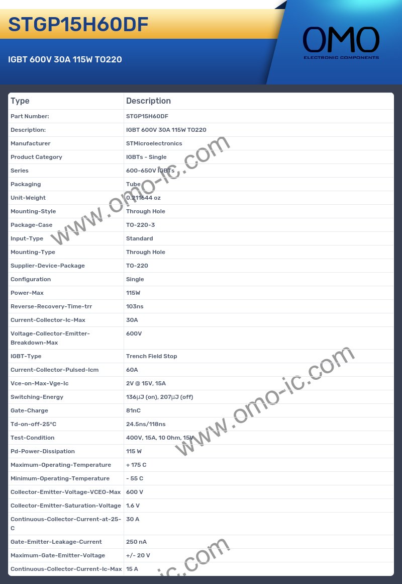 STGP15H60DF