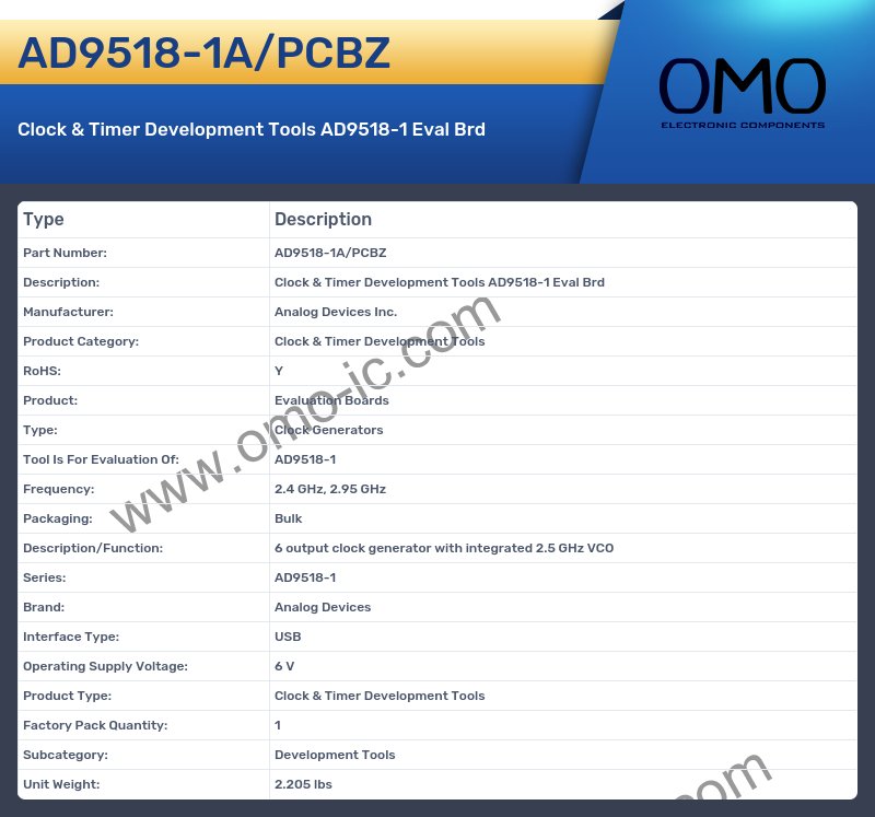 AD9518-1A/PCBZ
