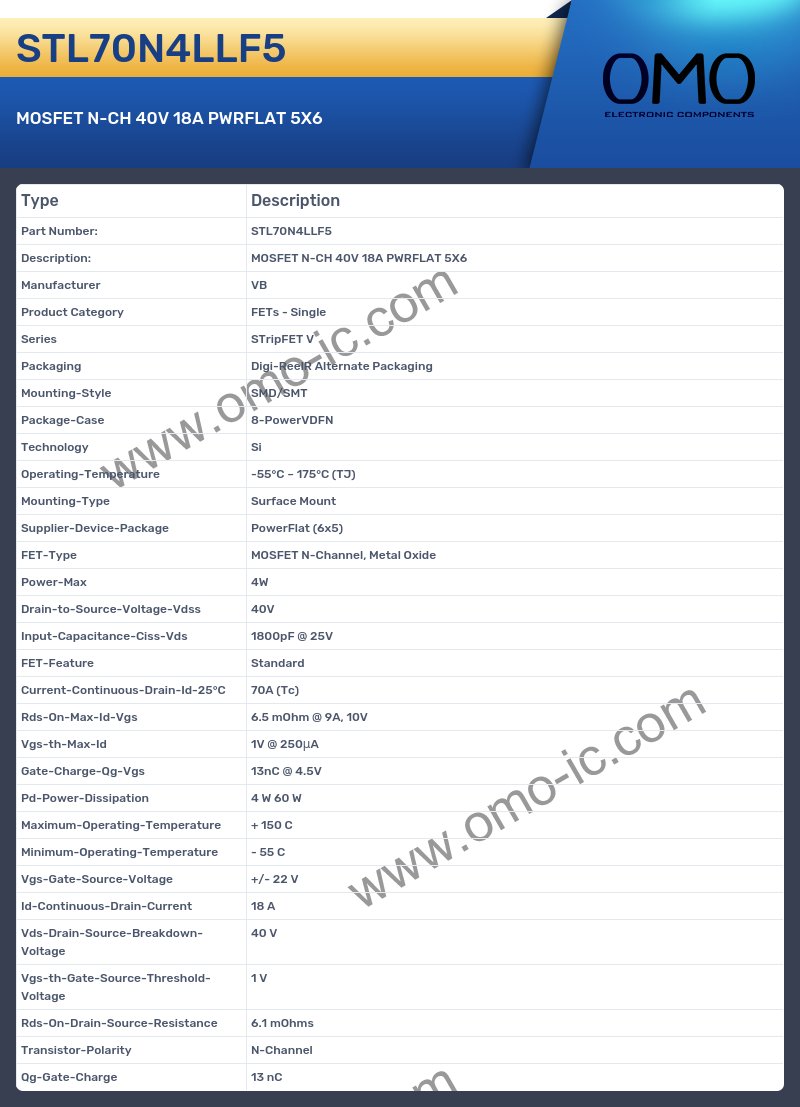 STL70N4LLF5